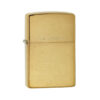 Zippo 204 Brushed Solid Brass
