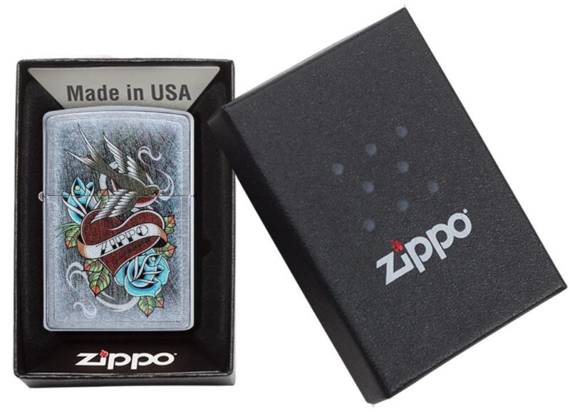 Zippo 29874 Vintage Tattoo Zippo