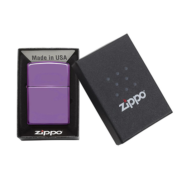 Zippo 24747 Classic High Polish Purple