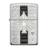 Zippo 24196 Intricate Spade Design
