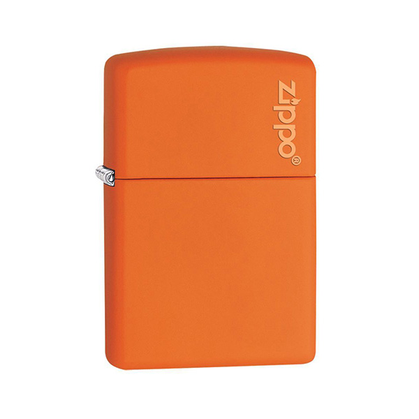 Zippo 231ZL Orange Matte with Zippo Logo