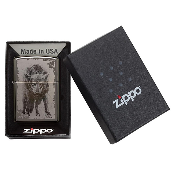 Zippo 49073 Wolf Design
