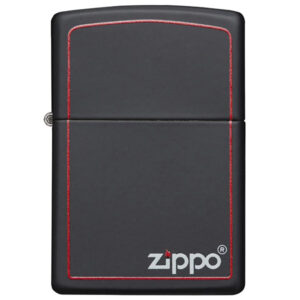 Zippo 218ZB Classic Black and Red Zippo