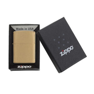 Zippo 204B Brushed Brass