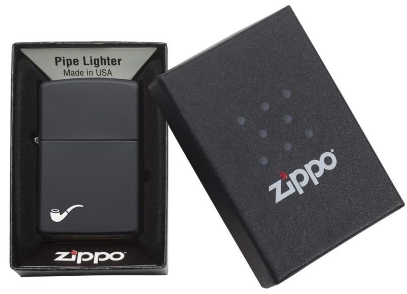Zippo 218PL Pipe Black Matte