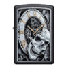 Zippo 29854 Skull Clock Design