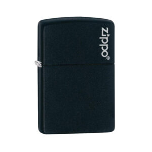 Zippo 218ZL Black Matte with Zippo Logo