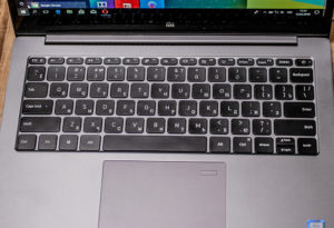 Гравировка клавиатуры ноутбука Xiaomi